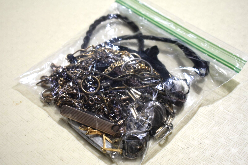 Vintage Mixed Lot of Pocket Watch Chains End Knives etc lot.e eBay