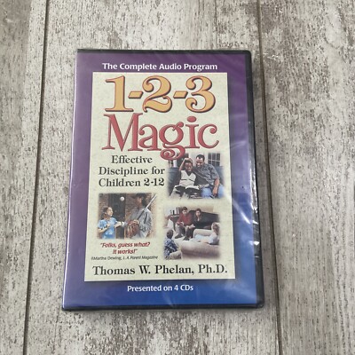 1-2-3 Magic (Audio CD): Effective Discipline for Children 2-12 by Thomas Phelan