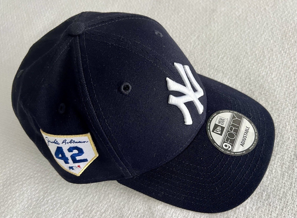 NY YANKEES HAT JACKIE ROBINSON 42 CAP NEW ERA 9FORTY ADJUSTABLE
