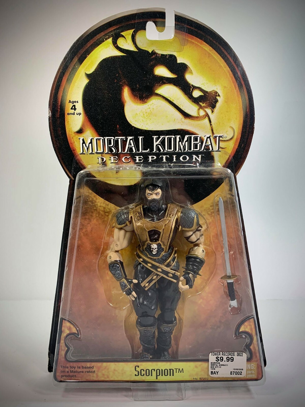 mortal kombat deception action figures