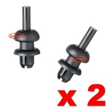 PARCEL SHELF CLIPS FOR VAUXHALL CORSA F BLACK PLASTIC BOOT LID HOOK FOR STRING 2