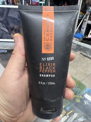 C.O. Bigelow Barber #0268 Elixir Black Pepper Shampoo 5 Fl Oz