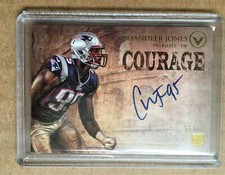 Chandler Jones  2012 Topps ON CARD Rookie SP /70 ~ PATIOTS!