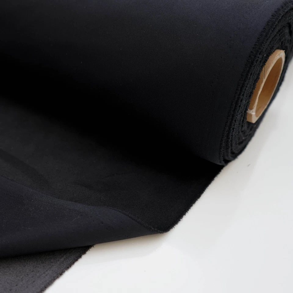 Black Headlining Material Stretch Suede Fabric for Car Auto Headliner & Trim - Image 2 of 4