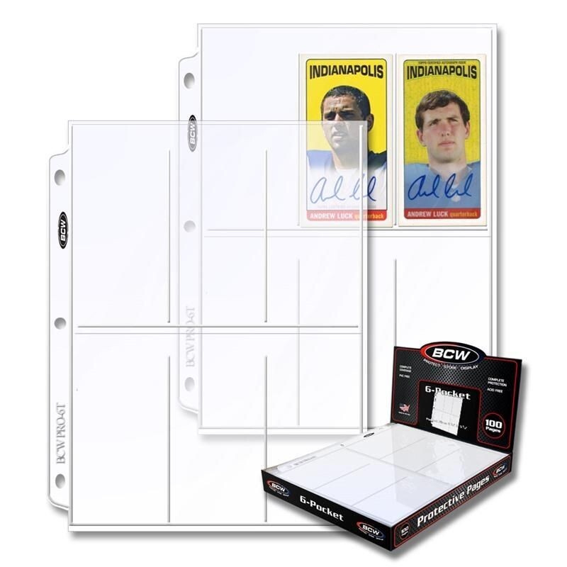 6 pocket card sleeves Amazon.com : 80 Pack 640 Pockets 6 Ring A5 Binder Sleeves,2.5x3.5 Inch Trading Card Sleeves,Double-Sided 4 Pocket Page Protector,Ultra-Clear Kpop Photocard Sheets,Card Sleeve Pages for Game Cards,Photocard : Office Products