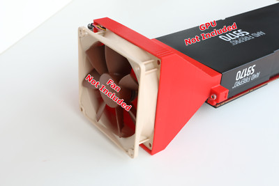 AMD FirePro 92mm Fan Adapter for S9150, S9170 GPU models