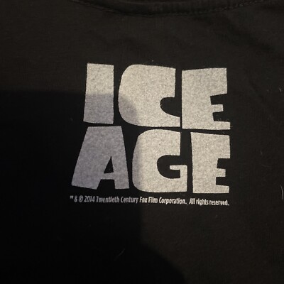 Ice Age 2014 Promo Twentieth Century Fox Film T-Shirt Size L | eBay