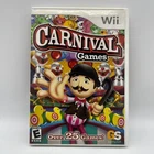 Carnival Games Video Game Nintendo Wii Console Game 2007 in Case With Manual