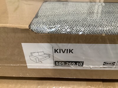 Ikea KIVIK COVER SLIPCOVER FOR loveseat 2 seat 74 3/4  WIDE  tibbleby beige/gray