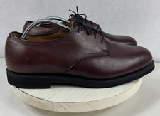 Drew America&rsquo;s Shoe Makers Mens Burgundy Oxfords Vibram Gumlite Size 12 M USA