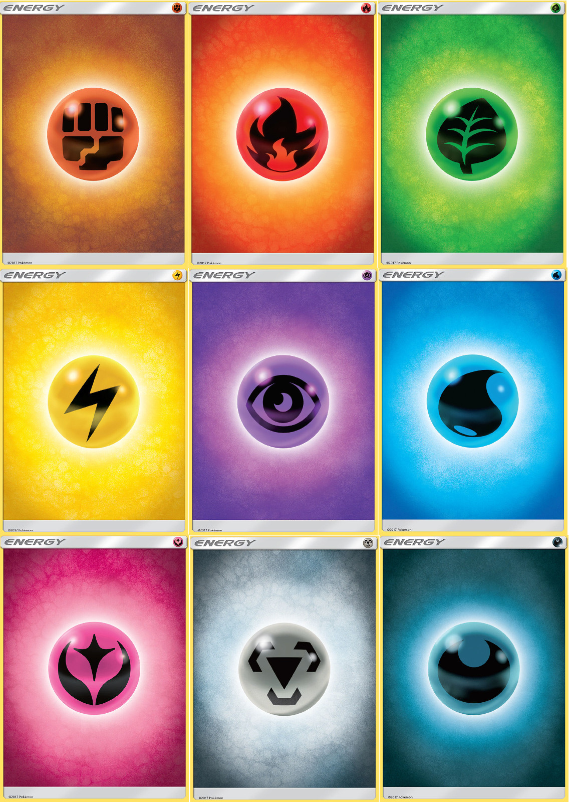 x10 Pokemon Energy Card Classic, XY, Sun & Moon: Pick From List Choose Your Set