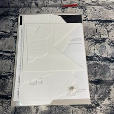 Stampin' Up DECOR ACCENTS DESIGN A HOUSE 120911 Completed Sz 6"x6-1/4"