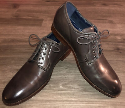 Cole Haan Men's Warner Grand Postman Gray Leather Oxford Dress Shoes 11.5M 192004217130 | eBay