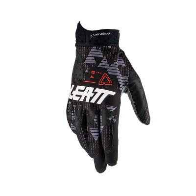 Leatt 2024 Gloves 2.5 WindBlock Black Adult Moto MX Motocross Enduro Quad ATV