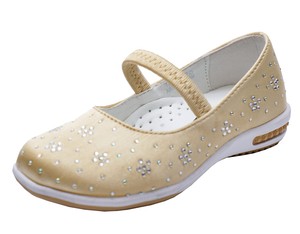 gold flat shoes uk
