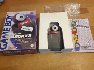 Gameboy Color Camera red rot OVP CIB Boxed PAL GBC