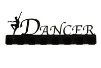 Dance Medal Hanger Display Rack With Dancer By Lizatards Black on sale Dance Medal Hanger Display Rack With Dancer By Lizatards Black on sale
