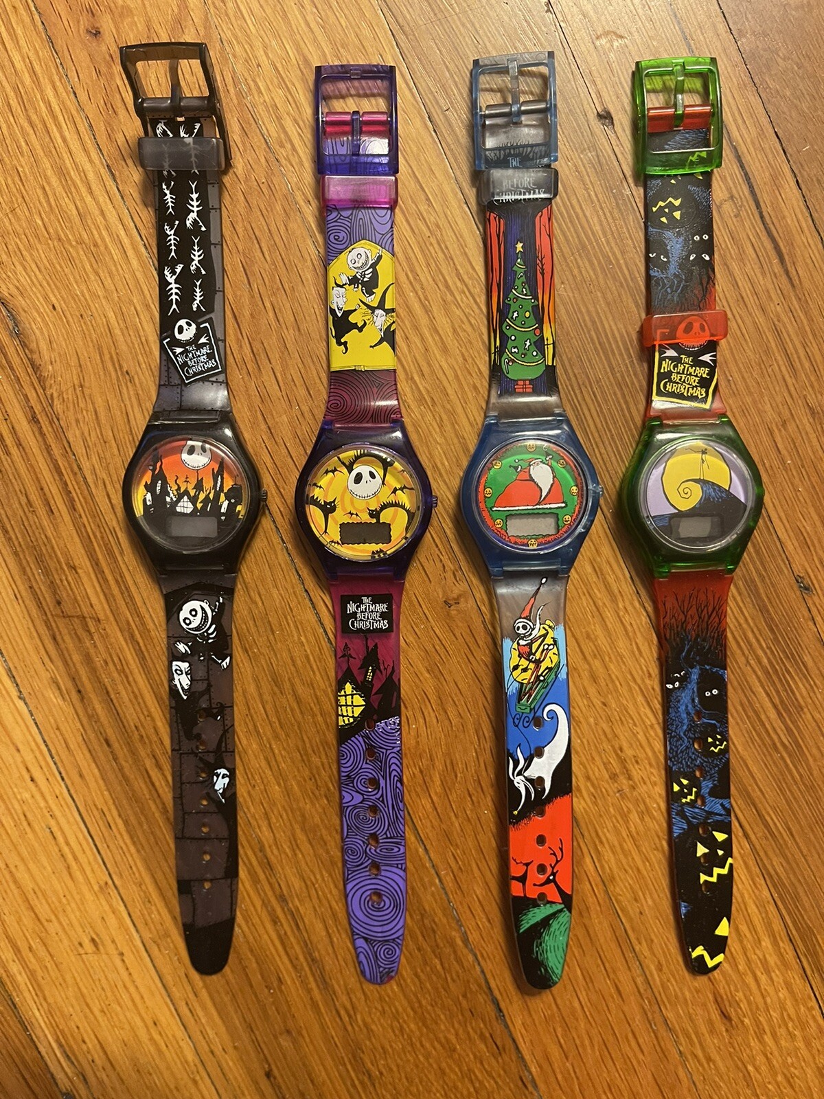BURGER KING 1993 NIGHTMARE BEFORE CHRISTMAS WATCHES COMPLETE SET eBay