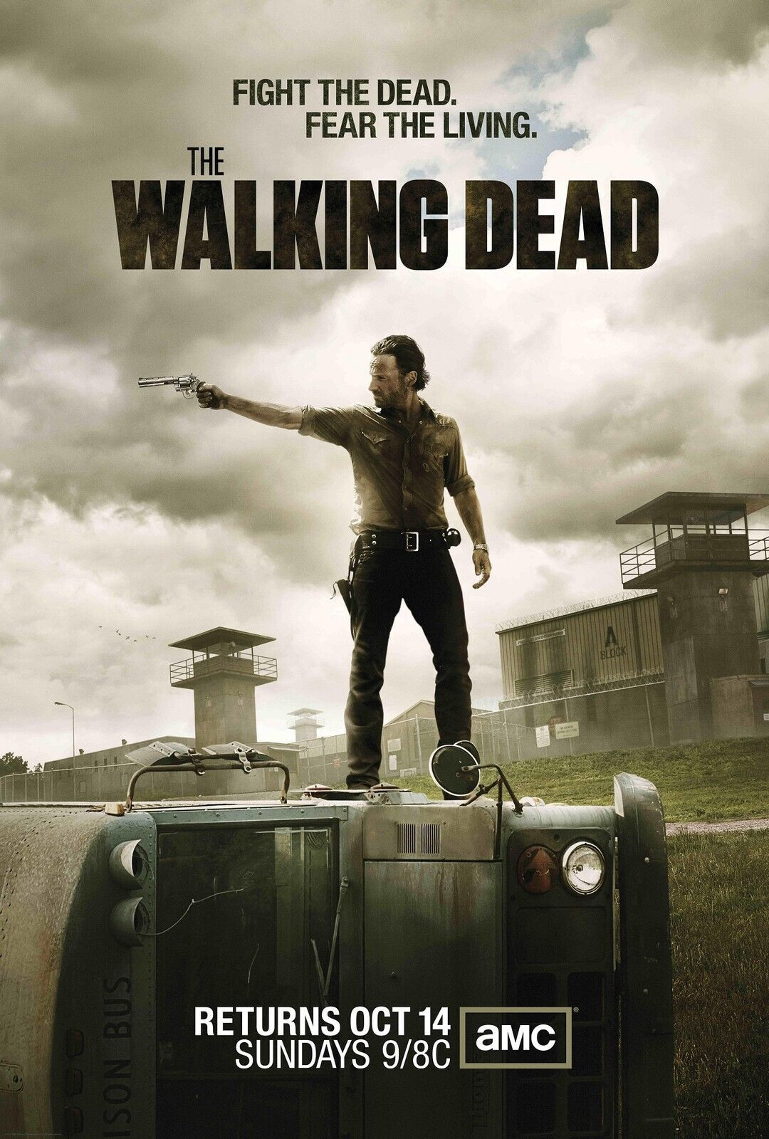 The Walking Dead AMC Zombie Art Print Poster Wall Decor Gift
