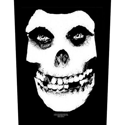 Misfits - Face Skull Backpatch Rückenaufnäher - Official Merch
