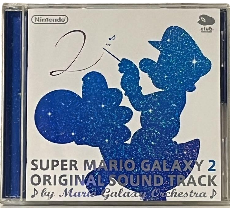 Club Nintendo Super Mario Galaxy 2 Original Sound Track CD Used