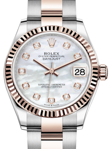 Rolex Lady-Datejust 31 Rose Gold Steel 