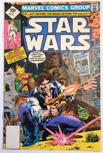 Marvel Star Wars #7 (1977) ¡primer gato carmesí! 1er Jolli!  Copia de bajo grado - Imagen 1 de 2