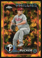 2024 Topps Sapphire Update Gold Refractor 19/50 Michael Rucker #USCS140 GS1
