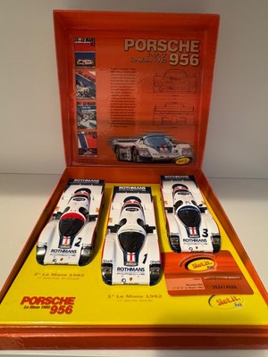 Slot Auto 1/32 Slot.it Winner Collection Set Porsche 956 LeMans 1982 SICW02 neu