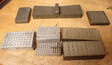 LOT B674: PILE OF MAGNETIC TRANSFER  PLATES FOR SURFACE GRINDER MACHINIST