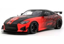 OTTO 1/18 Nissan Z GT4 Semashow 2022 Red Black Diecast Model Car New OTM1229