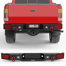 For 2000-2006 Toyota Tundra Rear Bumper With Led Lights D-rings Wiring Kit For 2000-2006 Toyota Tundra Rear Bumper With Led Lights D-rings Wiring Kit