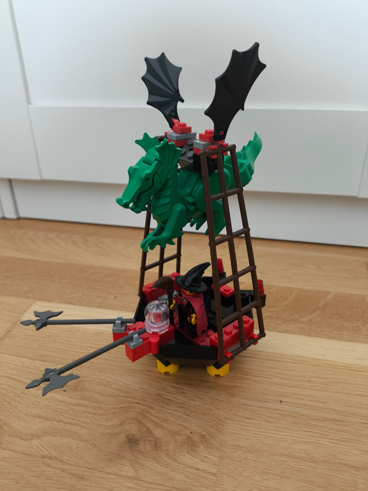 Lego Witch's Windship Hexe und Drache Castle Ritter Fright Knights 6037