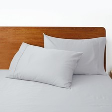 100 Egyptian Cotton Pillow Cases Set of 2 Standard Size  400 Thread Count C...