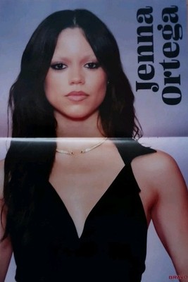Jenna Ortega 29,7x42cm Poster Rückseite Ed Sheeran