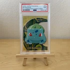 Bulbasaur  Topps Pokemon Clear Card 2000 #PC2 #01 Vintage PSA 9 Mint