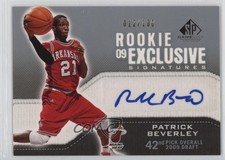 2009-10 SP Game Used Rookie Exclusive Signatures /100 Patrick Beverley Auto 0zv5