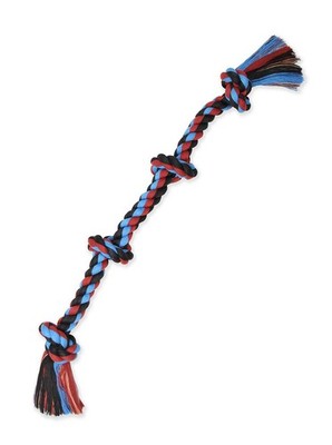 Mammoth Flossy Chews Color Rope Tug   Premium Cotton-Poly Tug Toy for Dogs   ...