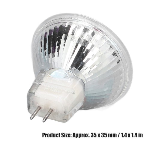 (Cold White 6000K)4PCS MR11 12LED Light Bulb 2W 300LM Spot Light Bulb Double - Picture 24 of 24