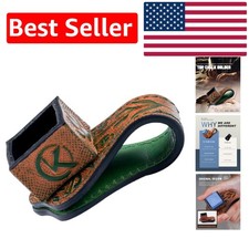 Artisan Vegetable-Tanned Leather Magnetic Chalk Holder - Ideal Gift for Players