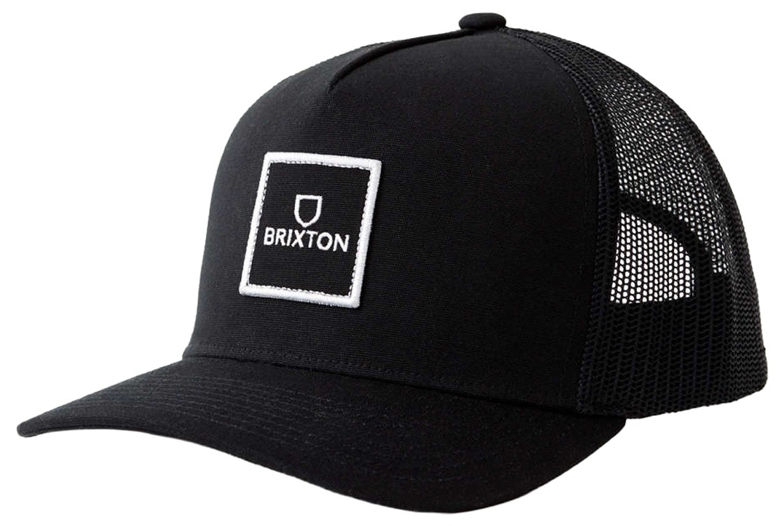 Brixton Alpha Block NP MP Mens Trucker Hat - Black - New 5490₽
