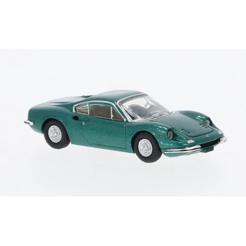 FERRARI DINO 246 GT 1969 METALLIC GREEN 1:87 Premium Classixxs Auto Stradali -BF - Photo 1/1