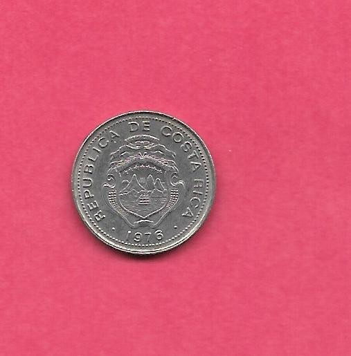 COSTA RICA KM185.2 1976 XF-SUPER FINE CIRCULATED OLD VINTAGE 10 CENTIMOS COIN