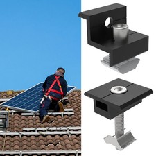 Solarmodulhalterung Endklemme Medium Klemmen 30 35MM Solarmodul Installation