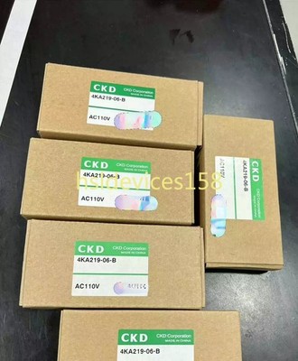 1pcs CKD 4KA219-06-B Solenoid Valve #as