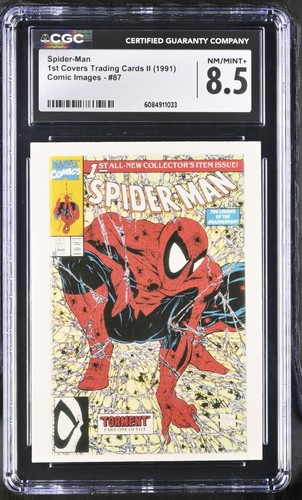 1991 Spider-Man 1st Covers Marvel Comics Presents Card #87 CGC 8.5 NM/MINT+