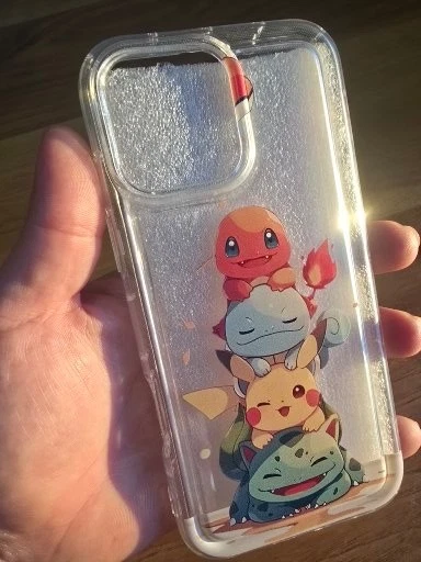 Pokemon Cute Kanto Starters Charmader Pikachu Case iPhone 13/14/15/16 Pro Max - Image 3 of 3