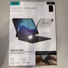 ESR Magnetic Keyboard Case 360 Rebound Series iPad Air 11, 10.9 Pro 11 black