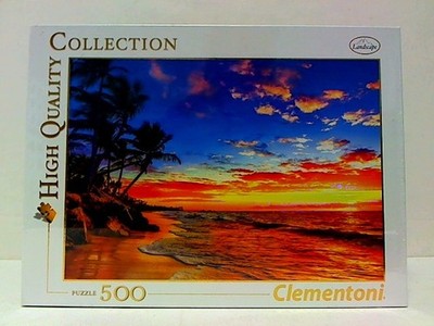 Puzzle - Creative Toys Clementoni - Paradise Beach Ocean View 500pcs New