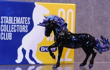 Breyer NEW * Helios * Glossy Fireheart Unicorn 2022 Club Stablemate Model Horse